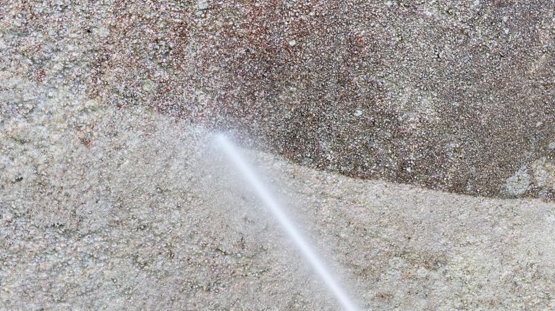 Power Washing in Fall