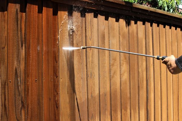 Fence Cleaning in Cedar Falls