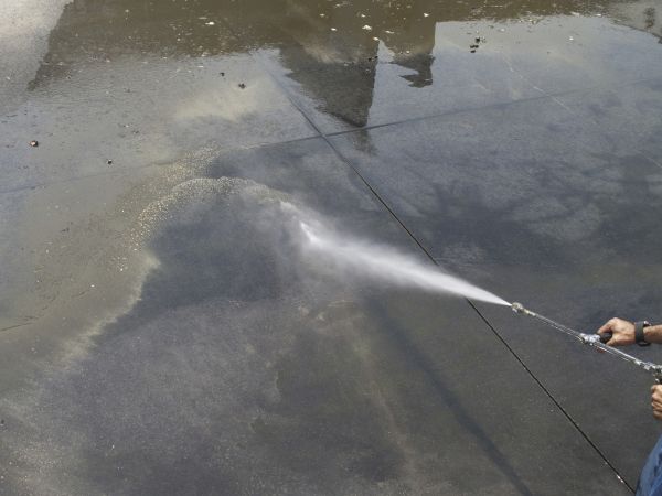 Exterior Floor Cleaning in Cedar Falls