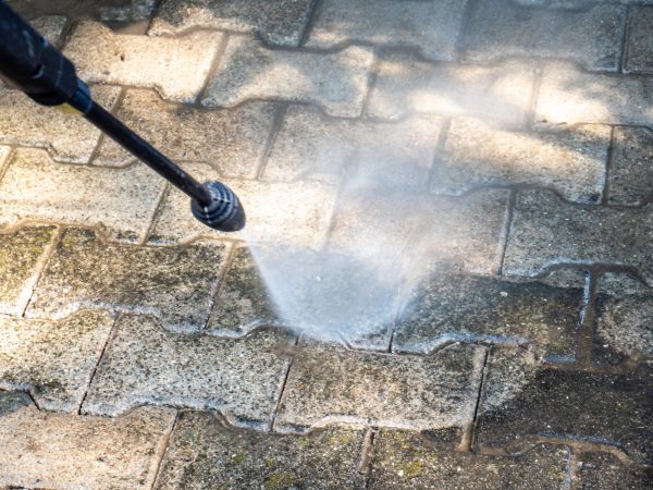 Paver Pressure Washing in Cedar Falls