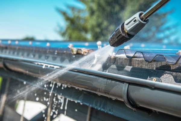 Gutter Jet Washing in Cedar Falls