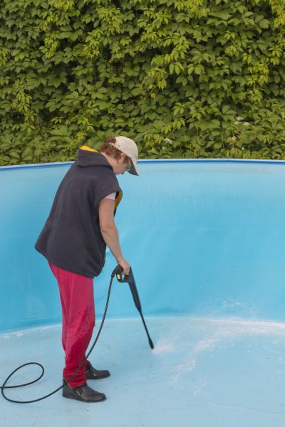 Pool Pressure Washing in Cedar Falls