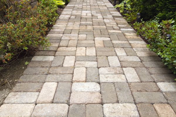 Paver Walkway Cleaning in Cedar Falls